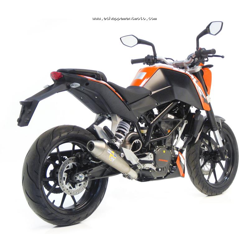 ECHAPPEMENT MOTO KTM 125 DUKE LEOVINCE GP STYLE FD-8566_2 ECHAPPEMENT MOTO KTM 125 DUKE LEOVINCE GP STYLE FD-8566_2